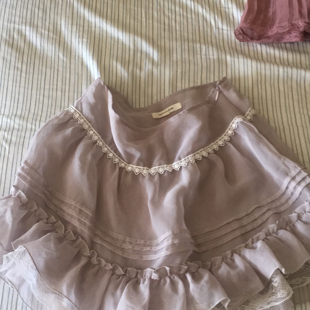 Gray skirt